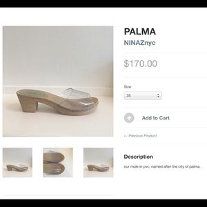 Palma Nina Z size 9 clogs